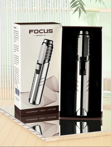 Focus accendino torcia metallo - focus,
