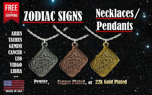 Collana ciondolo segni - collana,