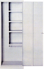Armadio metallo portascope - armadio,