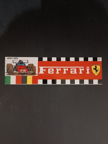 Adesivo sticker vintage - sticker, f1