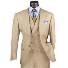 VINCI Tuta Uomo Taupe Textured