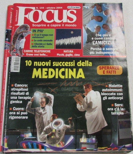 Focus rivista giornale 144 - focus,