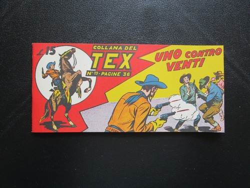 Tex striscia prima serie - tex, 1°