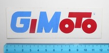 ADESIVO STICKER VINTAGE AUTOCOLLANT AUTO MOTO TUNING GIMOTO 