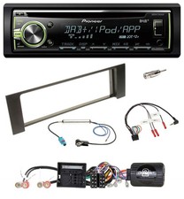Pioneer DAB USB MP3 volante CD autoradio per Audi A4 00-04 B6 Quadlock Fakra