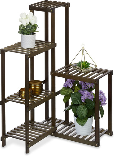 Scaffale angolare portafiori - scaffale,