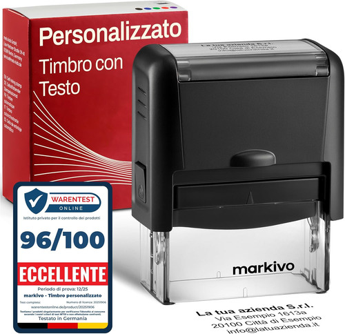 Nuovo timbro personalizzato - -,