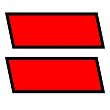 Kit Contrassegni Adesivi 2 Pz Trasporto Merci In Conto Proprio Contrassegni