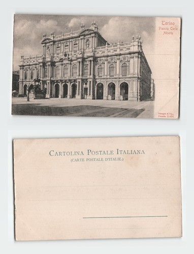 Postcard palazzo carignano - -,