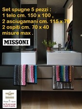 Missoni Set Sponges 5 Pieces