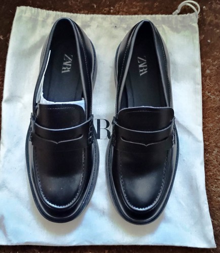 Mocassini zara uomo - uomo, pelle