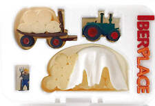 Liquidazione - Z 1:220 figure in scala Iberplace 10004 trattore rotoli di fieno