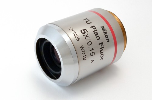 Nikon plan fluor - fluor, 5x/0.15