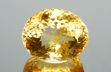 93,7 ct citrino naturale ovale