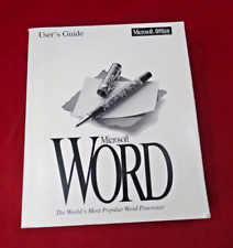 Guida Dell'Utente (Manuale) Per Microsoft Word Versione 6.0 (1994)
