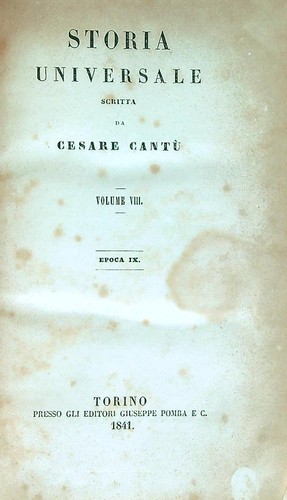Storia universale volume - storia,
