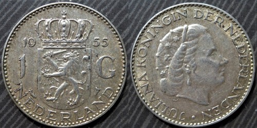 Netherlands gulden 1955 - 1,