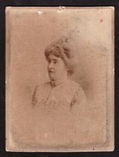 Foto Ricordo Signora Fotografia A. Testa Genova Formato 14,5 X 11 cm