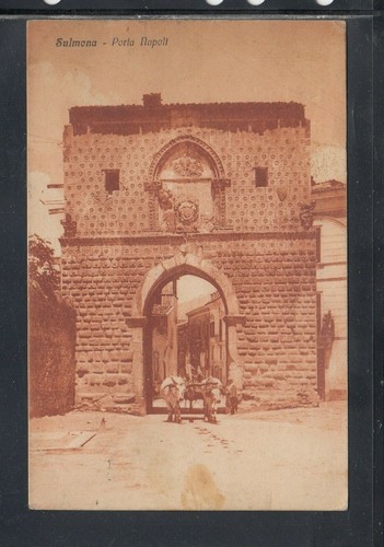 Cartolina sulmona porta napoli - cartolina,