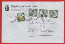 BUSTA STORIA POSTALE LOCALE