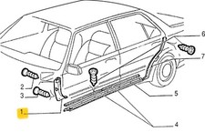 FIAT CROMA PROLUNGA ANTERIORE