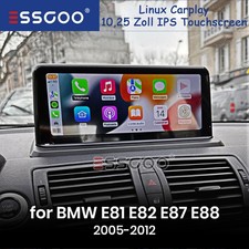 Autoradio 10.25" Linux Carplay idrive per BMW Serie 1 E81 E82 E87 E88 2006-2012