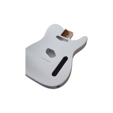 Corps Telecaster Olympic White, verni gloss