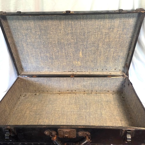 Baule vapore nero vintage - baule,