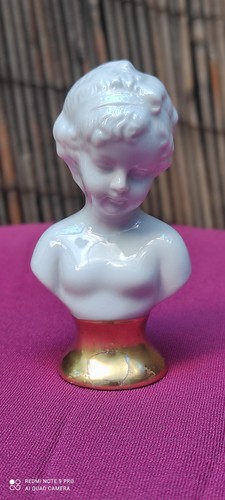 Statuina putto porcellana - putto,