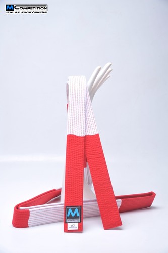 Cintura bianco rossa dan - cintura,