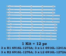Kit barre strip led Lg 50LN5400 6916L-1273A 6916L-1241A 6916L-1276A  6916L-1272A