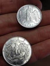 2 Lire 1940 Impero + 1 Lira