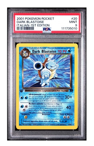 Pokemon psa dark blastoise - dark,