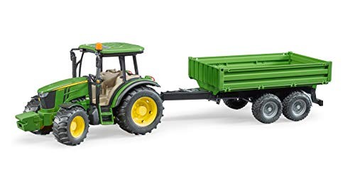 John deere 5115m con rimorchio - john,