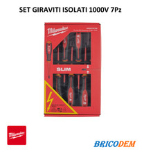 Milwaukee 4932464067 Set di cacciaviti Isolati 1000V, Rosso