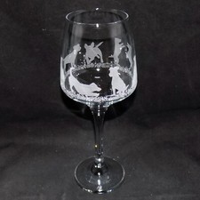 New Laser Etched 'JACK RUSSELL ' Wine Glass With & Gift Box - Jack Russell Gift