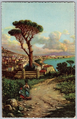 Cartolina epoca villa - cartolina,