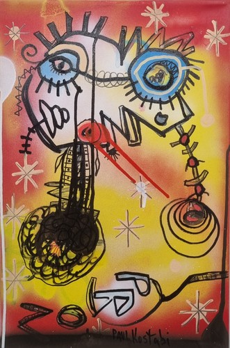 Paul kostabi unfolding - paul, kostabi,
