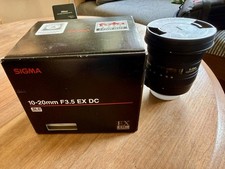 Sigma 10-20mm f3.5 EX DC HSM
