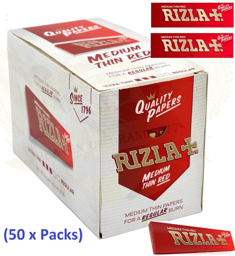 Rizla red regular size - rizla,