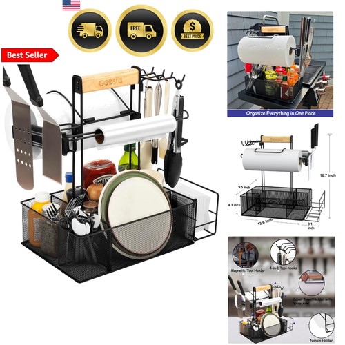 Barbecue grill caddy - barbecue, esterno