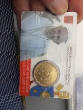 Vaticano  50 Centesimi Papa Francesco 2018 Coin Card Numero 9
