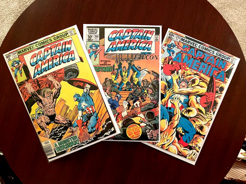 Captain america 244 - #264, &