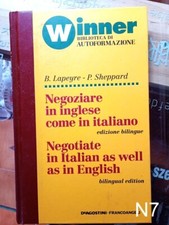 Negoziare in inglese come in italiano Lapeyre - libro Winner psicologia N7