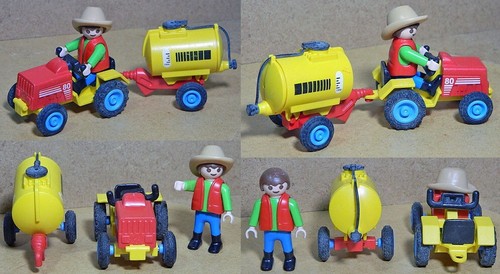 Playmobil bimbo trattorino - playmobil:,