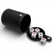 Tazza foderata in feltro nero