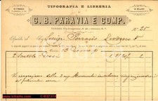 1871 TORINO Tipografia G.B