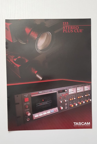 Tascam depliant brochure - tascam,