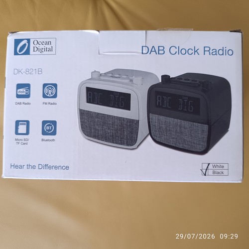 Dab clock radio - dab, digital