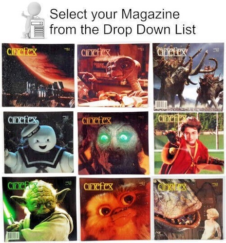 Collezione riviste cinefex - cinefex, sfx